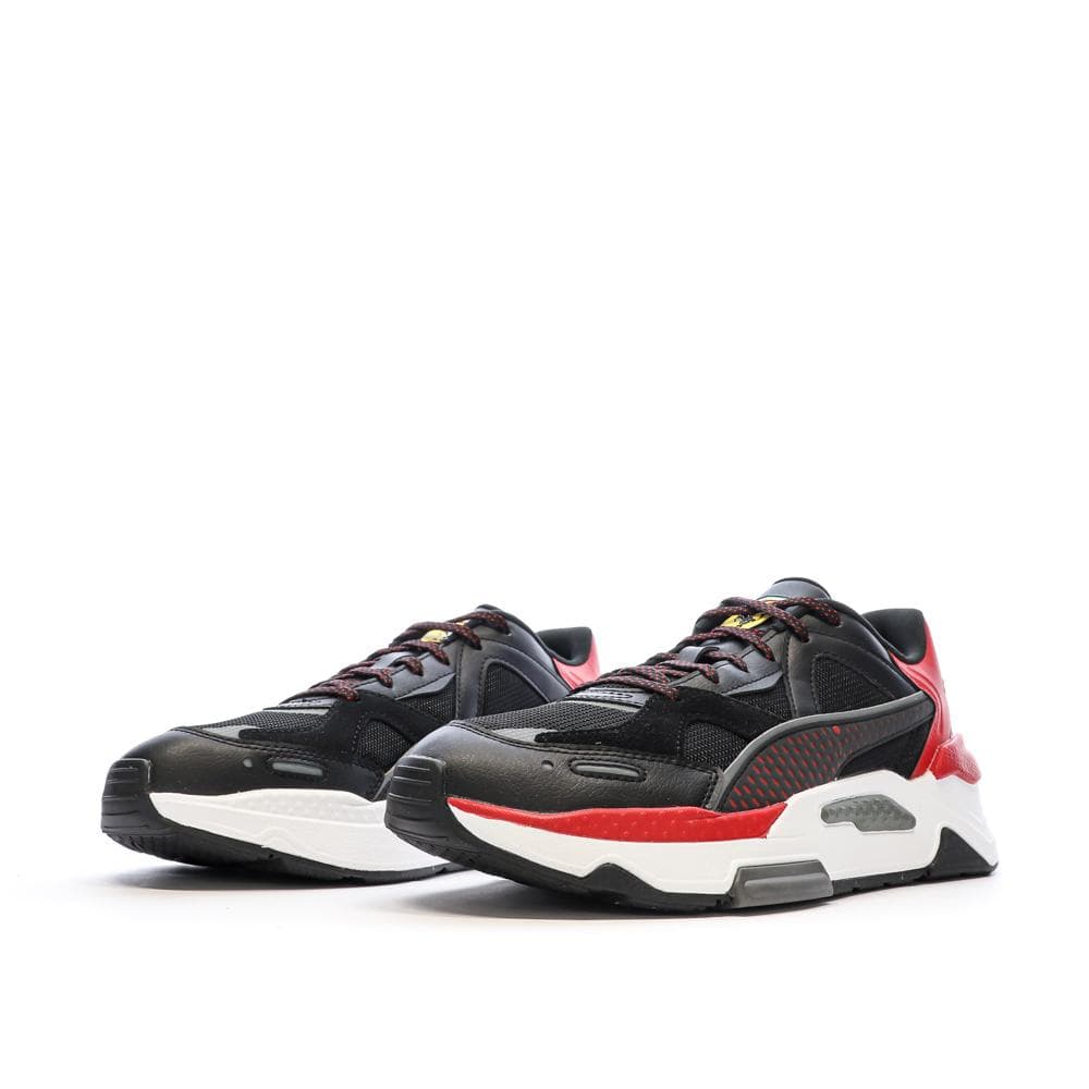 Baskets Noires/Rouges Homme Puma Ferrari Rs 6