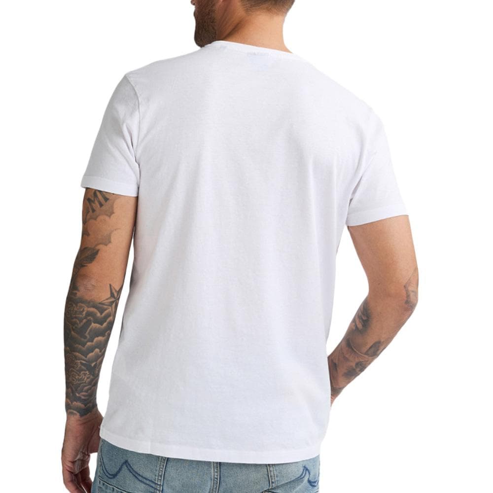 T-shirt Blanc Homme Petrol Industries TSR002-9999 2