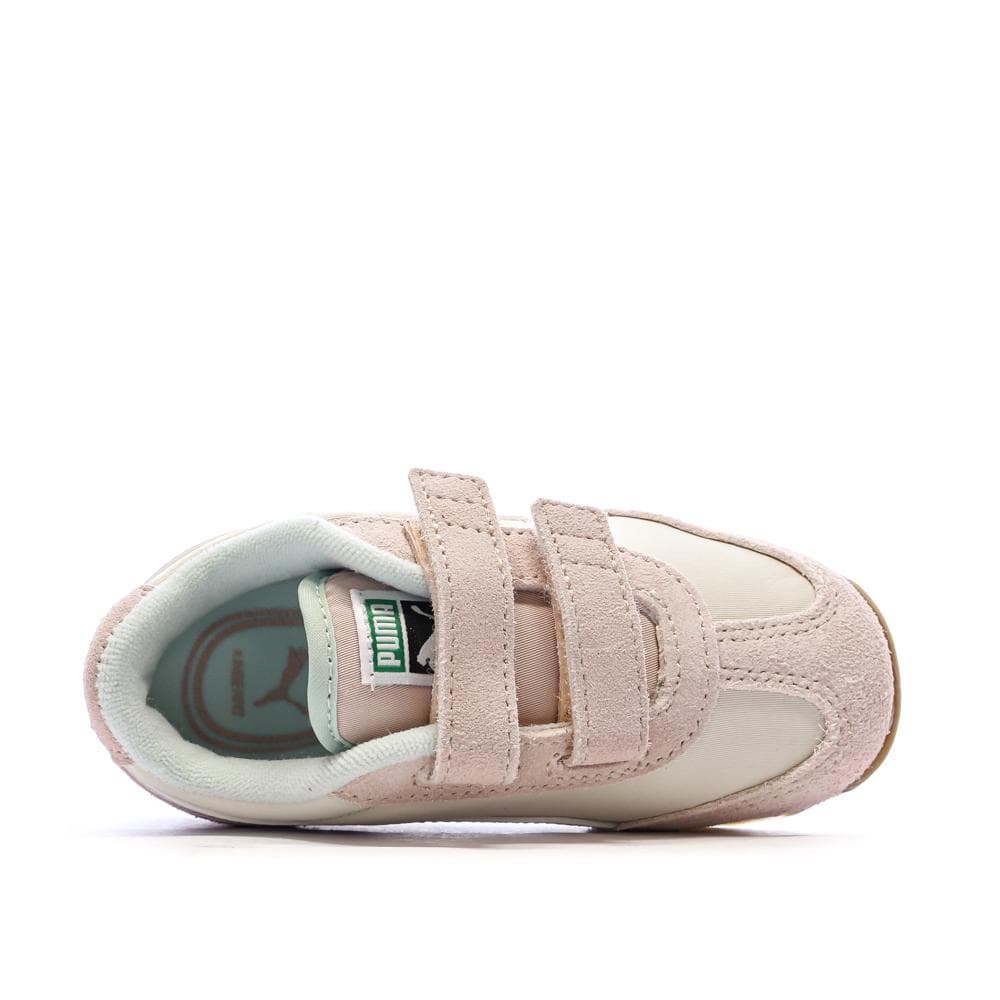 Baskets Beige/Rose Fille Puma Easy Rider Kids 4