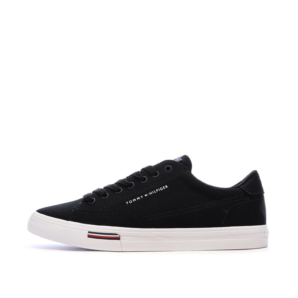 Baskets Noires Homme Tommy Hilfiger Vulc Core Rwb 1