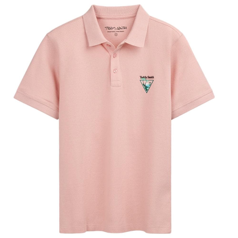 Polo Rose Garçon Teddy Smith Lary 1