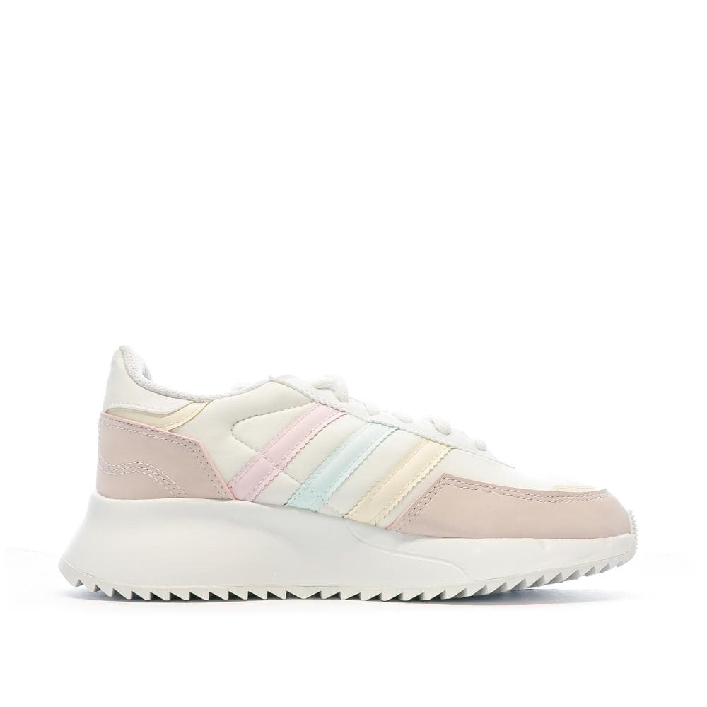 Baskets Rose/Blanche Fille Adidas Retropy F2 J GX9229 2