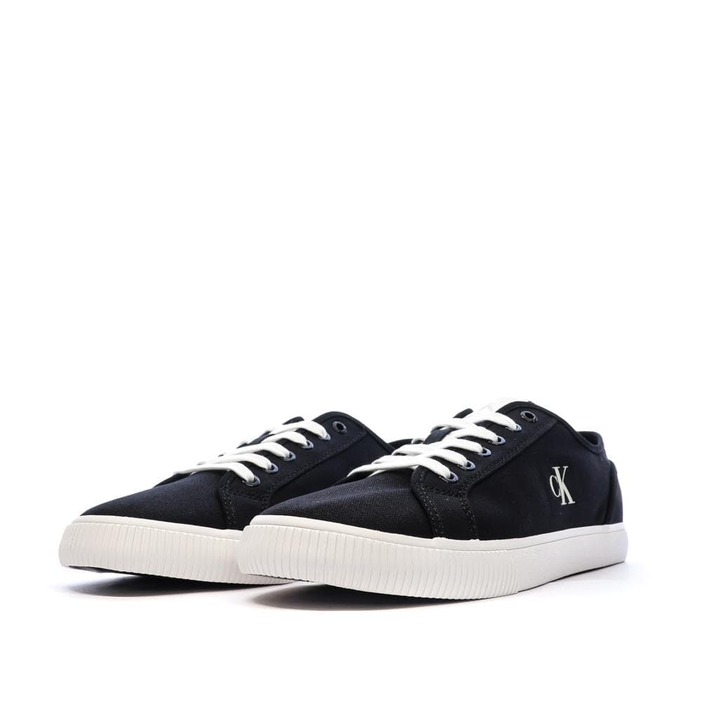Baskets Noir/Blanc Homme Calvin Klein Jeans Ess Vulc Low 6