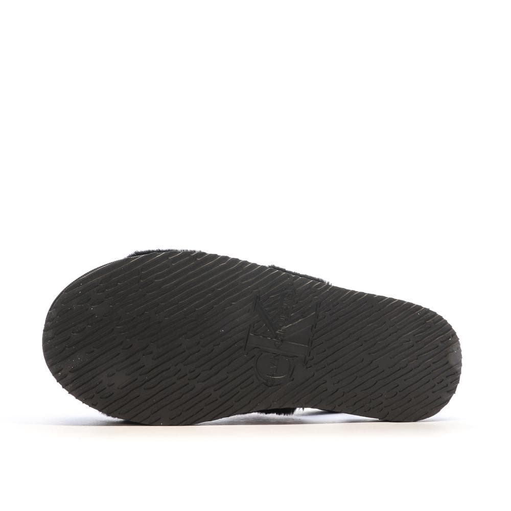 Claquettes Noires Femme Calvin Klein Jeans Home 7