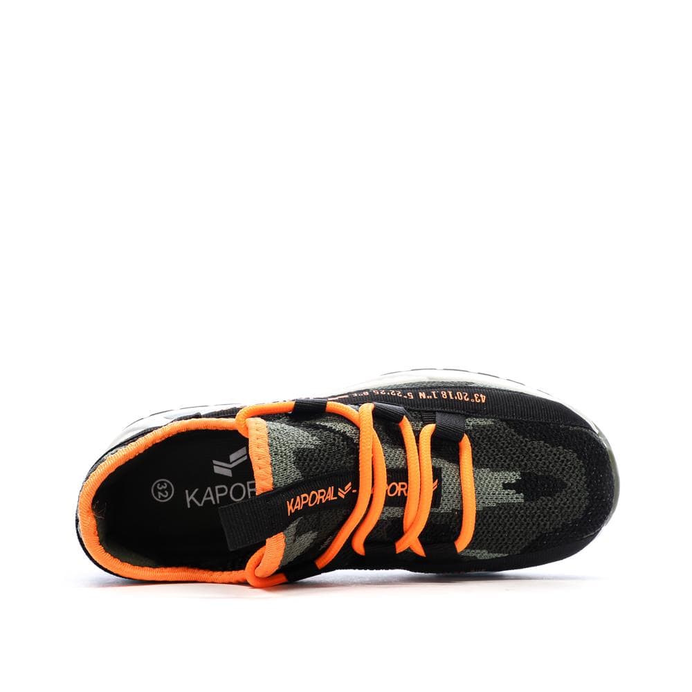 Baskets Kaki/Noir Garçon Kaporal Dofini 4