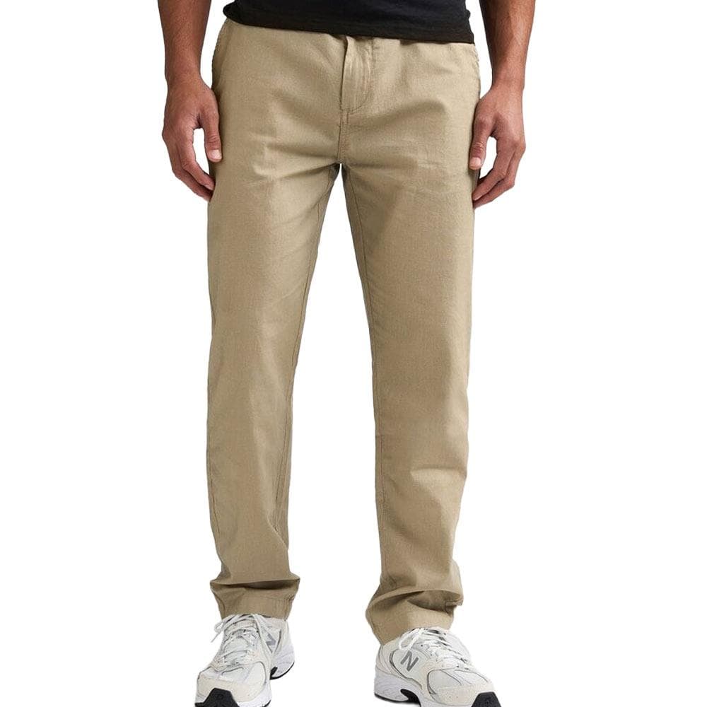 Pantalon Fluide Beige Foncé Homme Petrol Industries Trouser 1