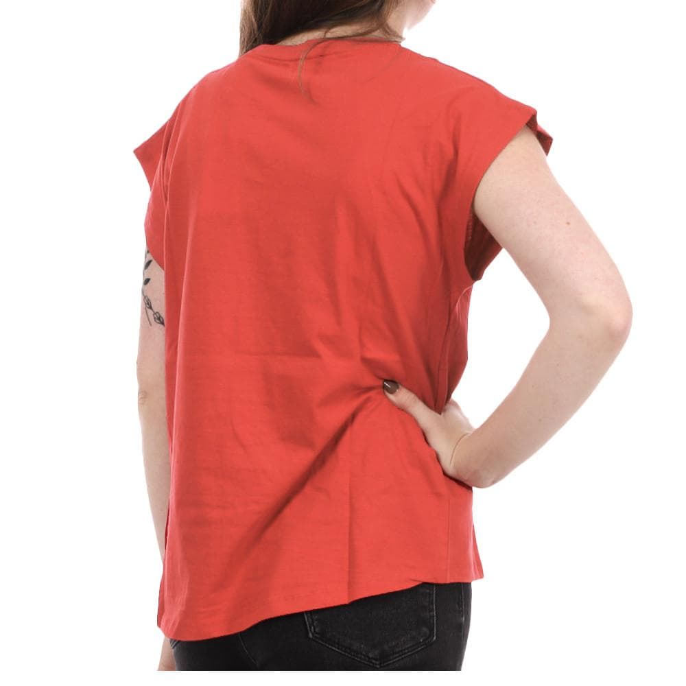 T-shirt Rouge/Orange Femme Pepe jeans Bloom 2
