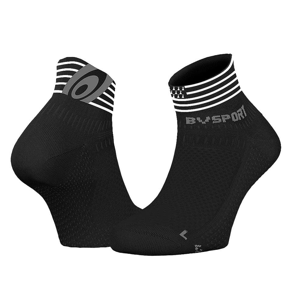X1 Paire de Chaussettes Noir Mixte BV SPORT Light 3d 1
