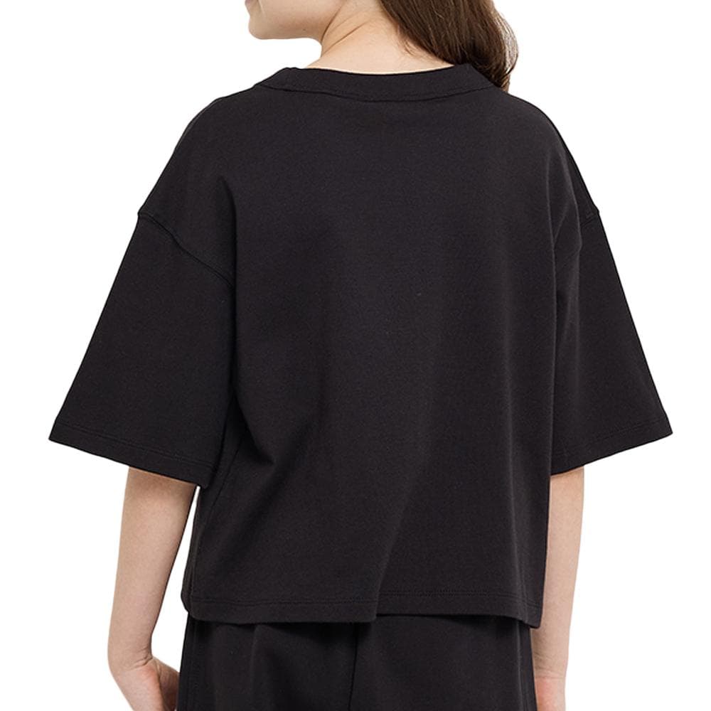 T-shirt Noir Fille Calvin Klein Jeans Teddy 2