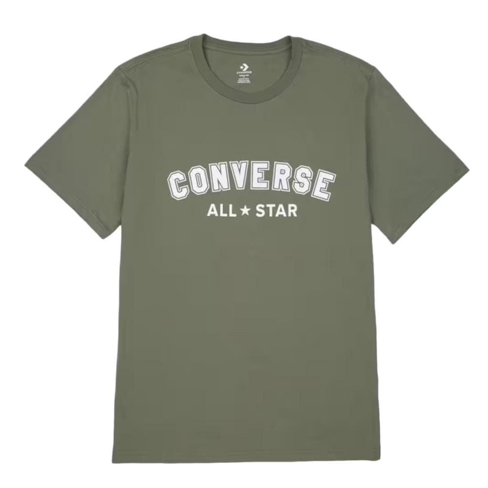 T-shirt Kaki Homme Converse Classic 1