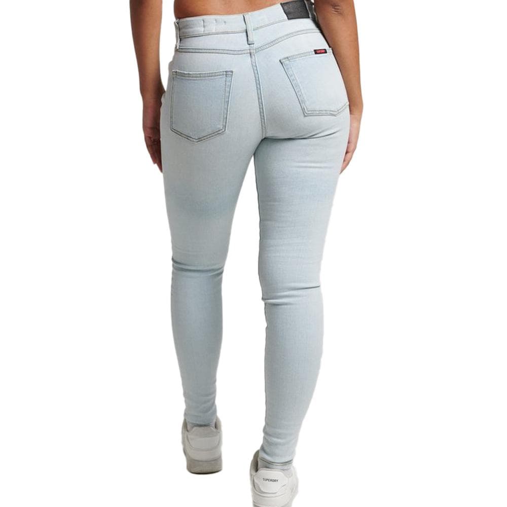 Jean Skinny Bleu Clair Femme Superdry Vintage Rise 2