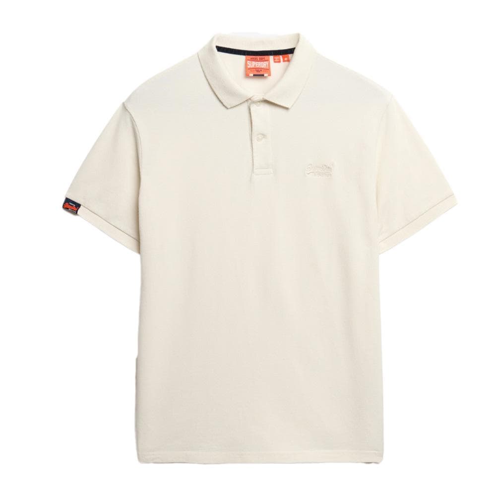 Polo Blanc Homme Superdry Vint Destroy 2