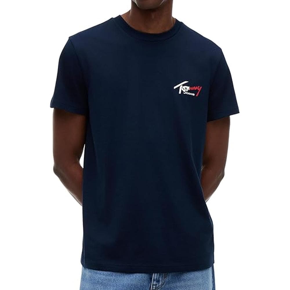 T-Shirt Marine Homme Tommy Hilfiger Slim 1