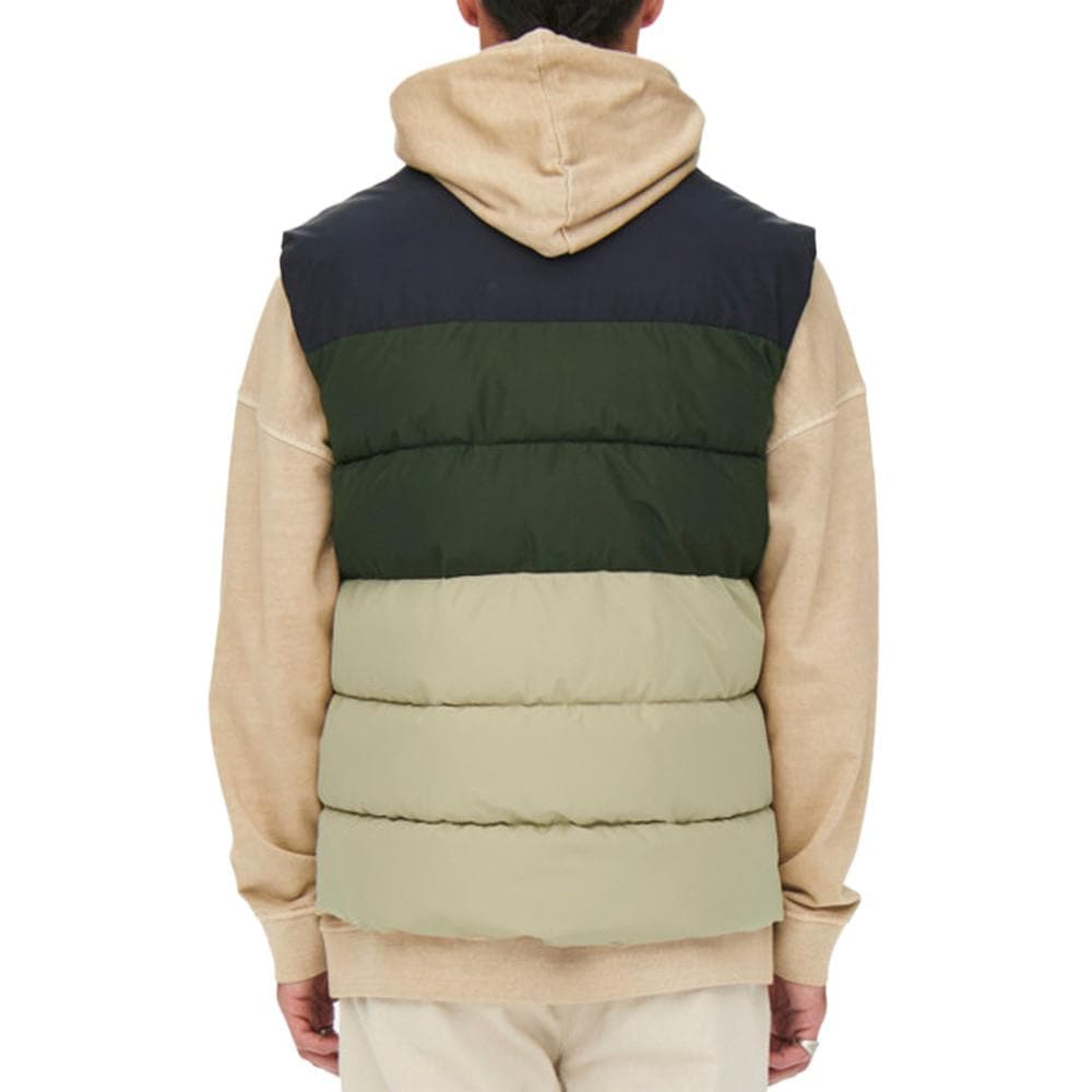 Doudoune sans manches Kaki/Marine/Beige Homme Only & Sons 2