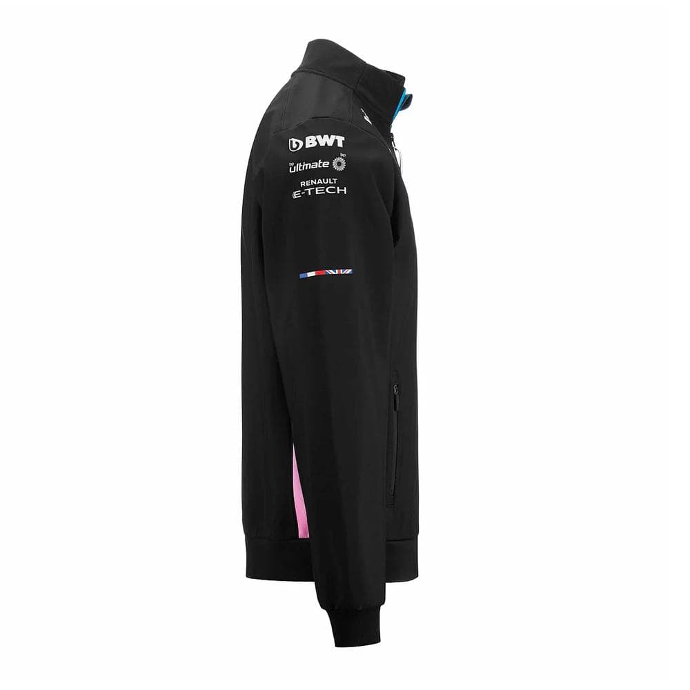 Veste Noire Garçon Kappa Amdacy Alpine F1 3
