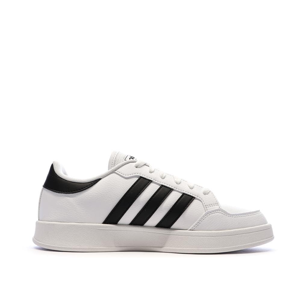 Baskets Blanches/Noires Homme Adidas Breaknet 2