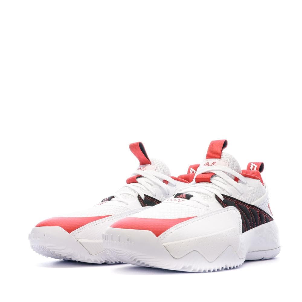 Chaussures de Basketball Blanche Homme Adidas Dame Certified 6