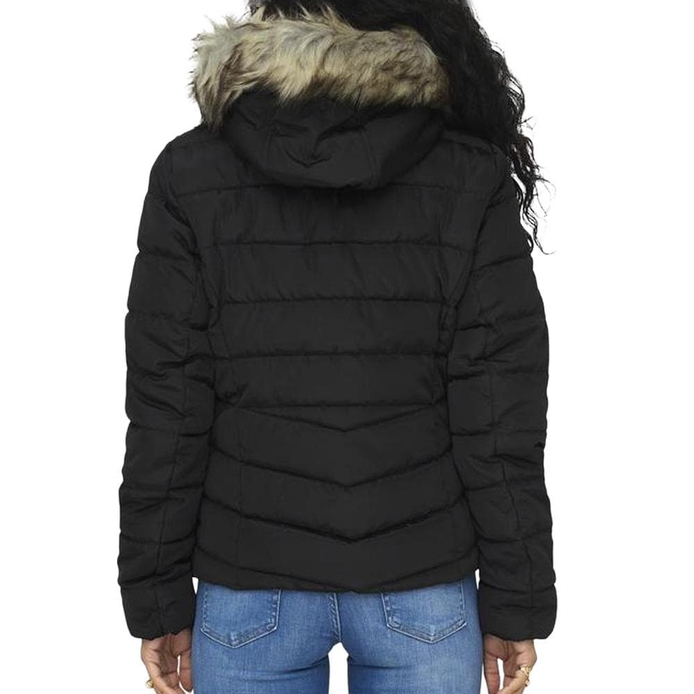 Doudoune Noir Femme Only Quilted 2
