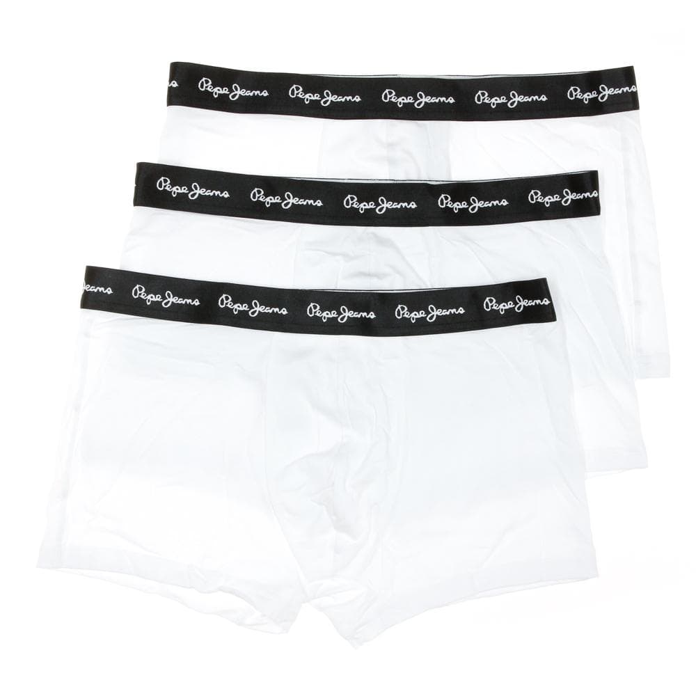 X3 Boxers Blanc Homme Pepe Jeans TK 1