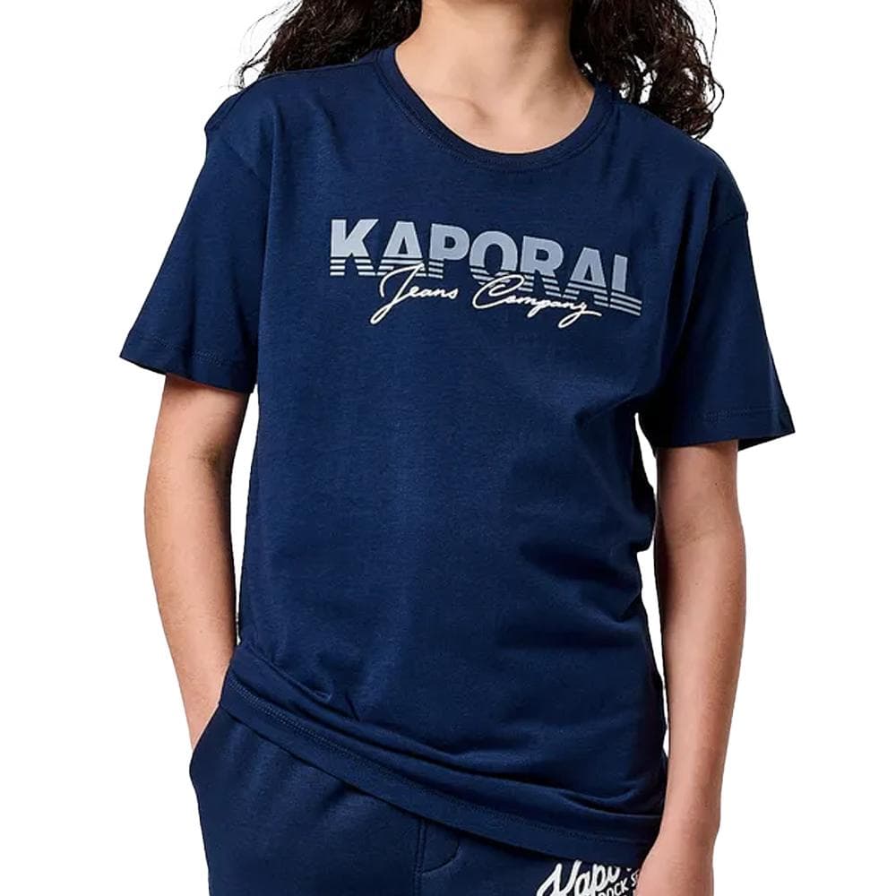 T-Shirt Marine Garçon Kaporal Orico 1