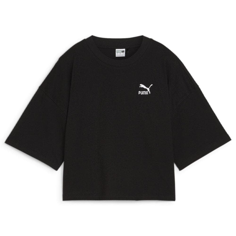 T-Shirt Noir Crop Femme Puma Better Classics 2