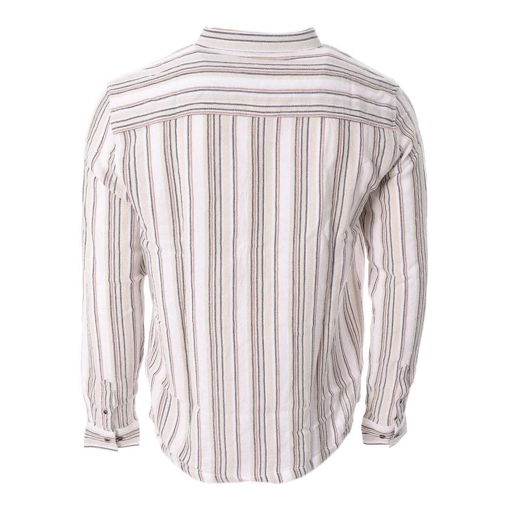 Chemise Beige à Motifs Homme RMS26 4774 2