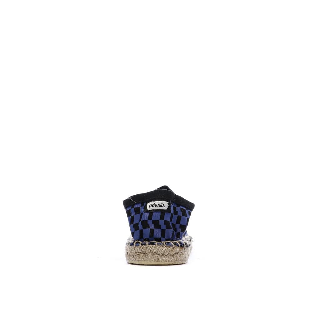 Espadrilles Damier Bleu/Noir Homme Ushuaia Dimitri 3