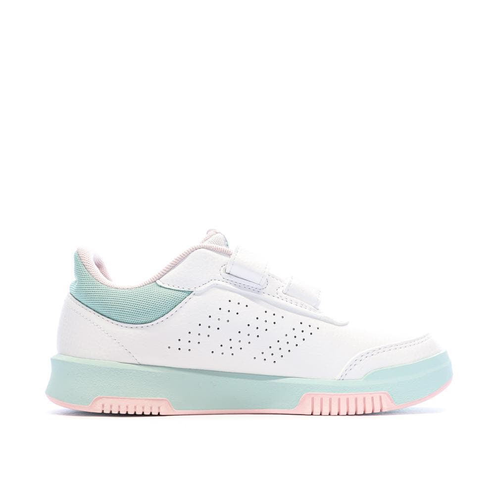 Baskets Blanche/Rose Fille Adidas Tensaur Sport 2.0 2