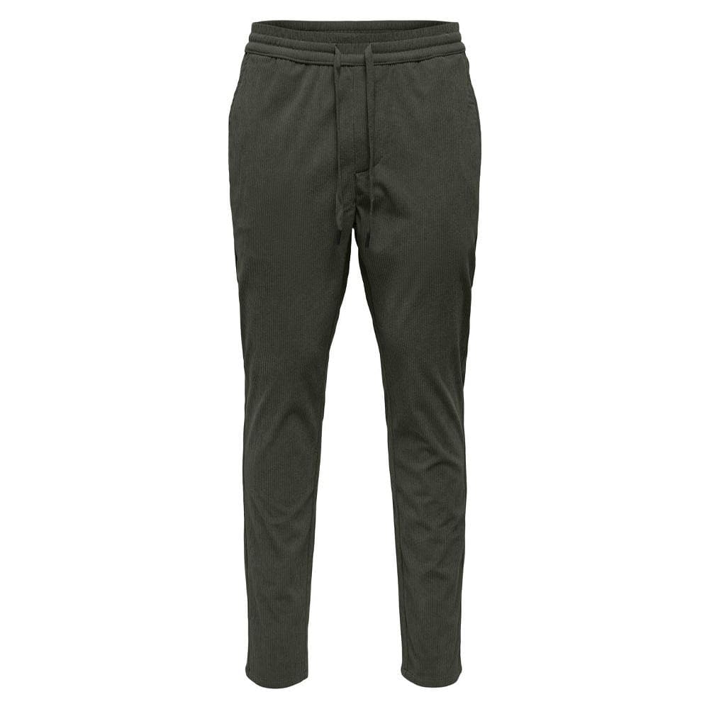Pantalon Fluide Kaki Homme Only & Sons Linus 1
