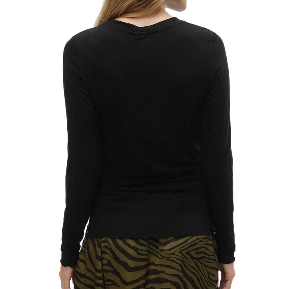 T-shirt Manches Longues Noir Femme Vero Moda Maternity Meliana 2