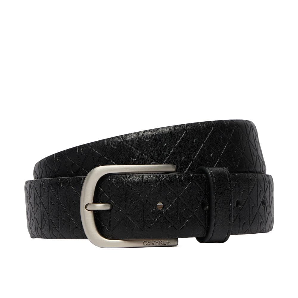 Ceinture Noir Homme Calvin Klein Jeans Casual Pin Buckle - T 1