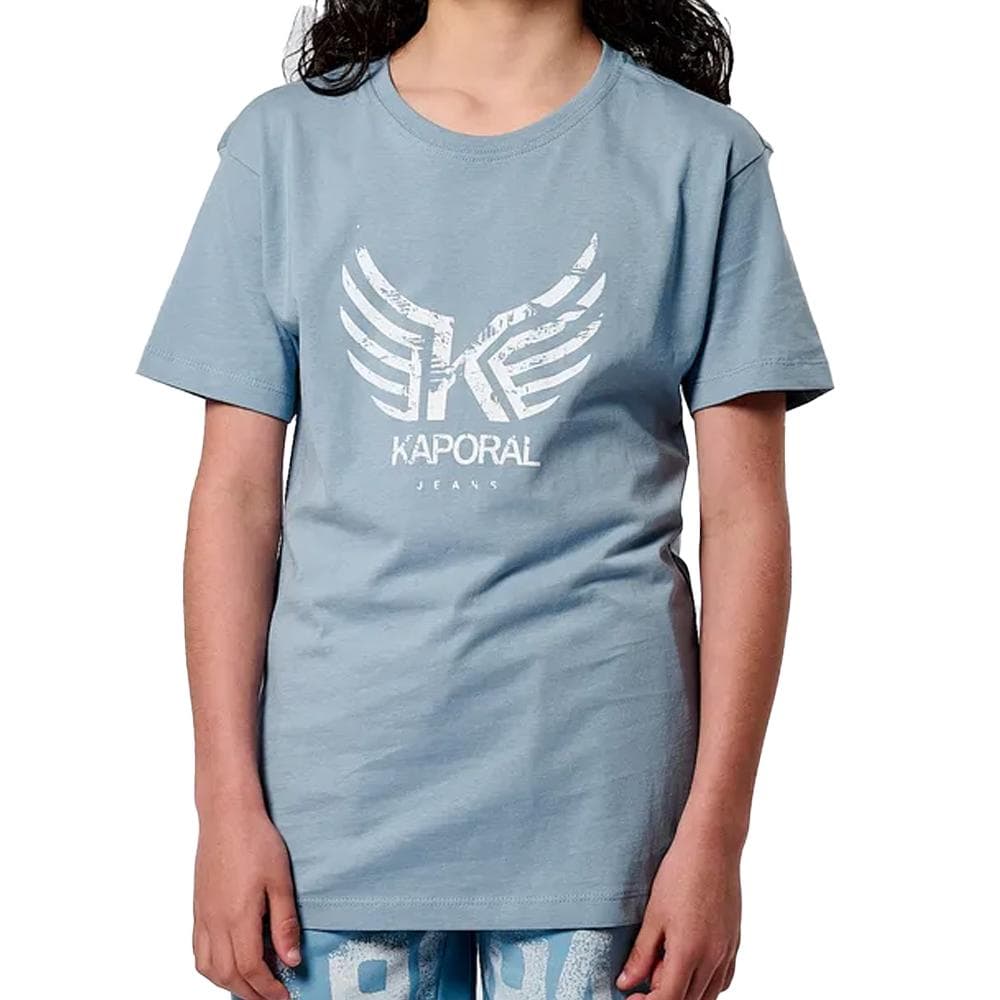 T-Shirt Bleu Garçon Kaporal Ollie 1