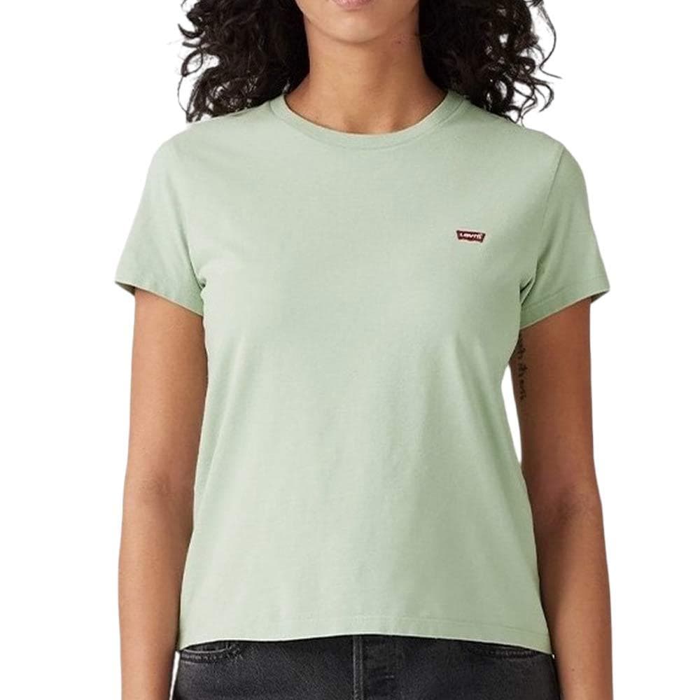 T-Shirt Vert Femme Levi's Perfects 1