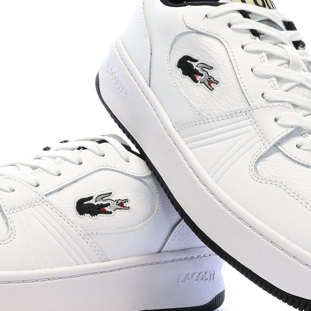 Baskets Blanc/Noir Homme Lacoste L001 7