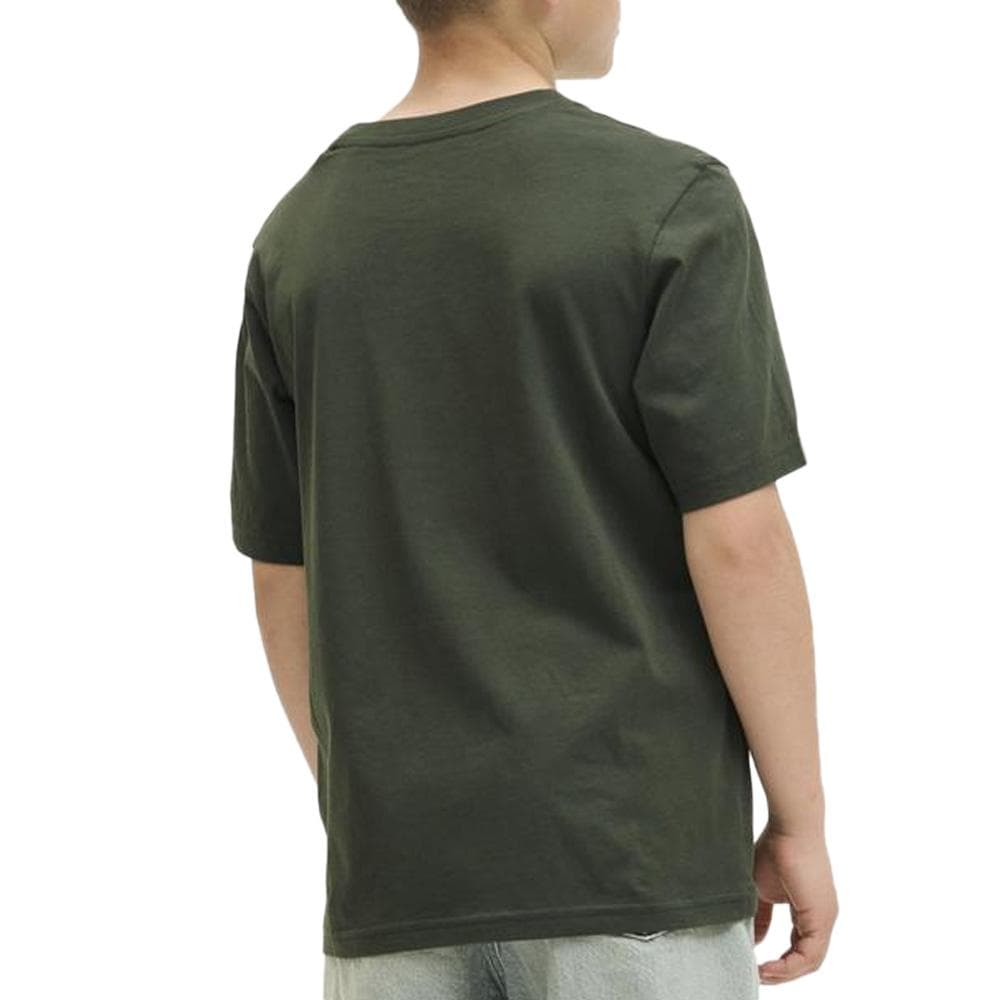 T-shirt Kaki Garçon Jack & Jones Jestar 2