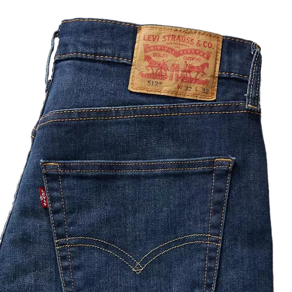 Jean 512 Bleu Homme Levi's Slim Taper Med Indigo Dark Indigo 28833 3