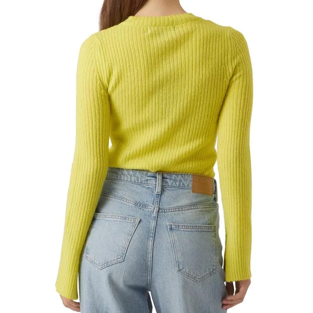 Pull Jaune Femme Vero Moda Britany 2