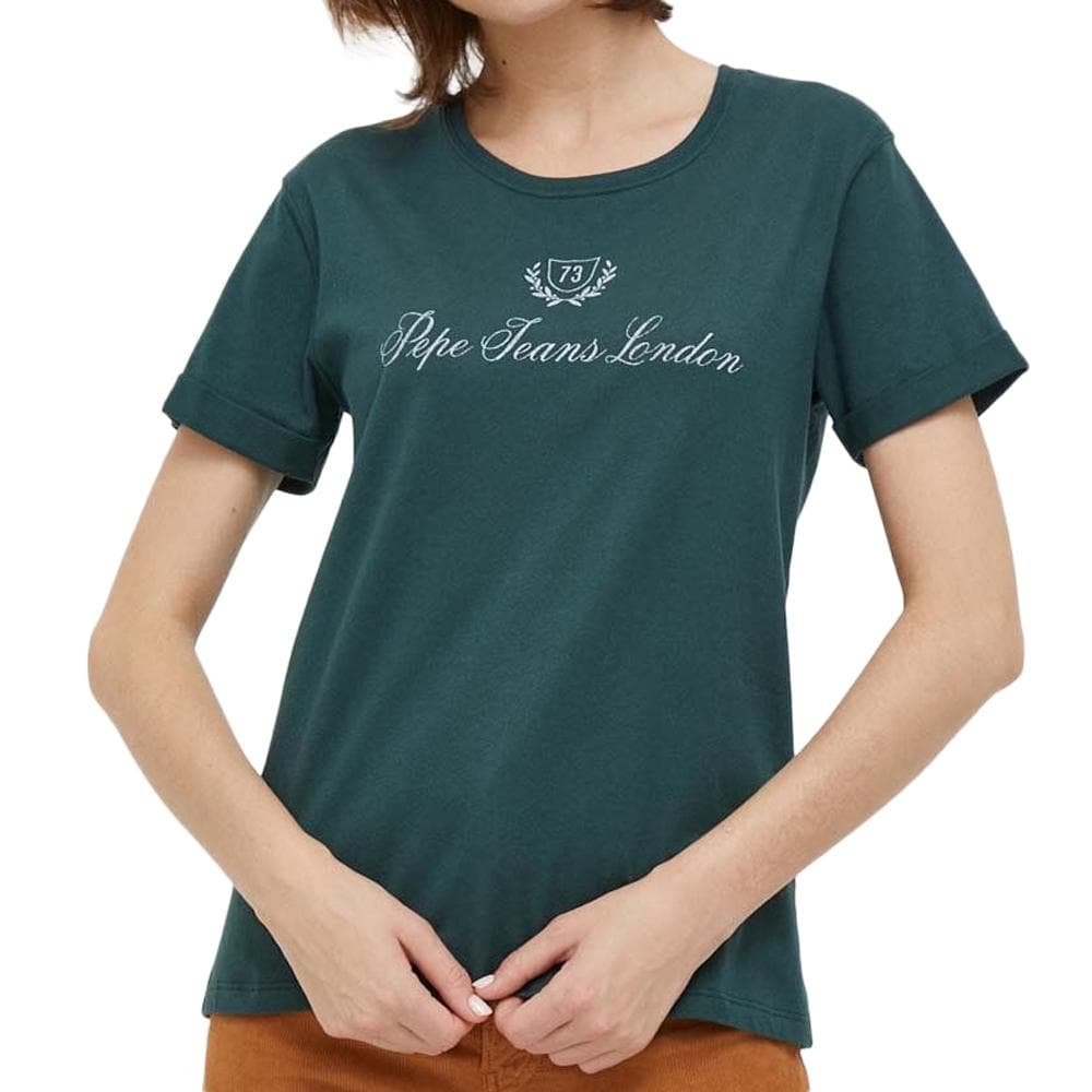 T-shirt Bleu Femme Pepe Jeans Vivian 1