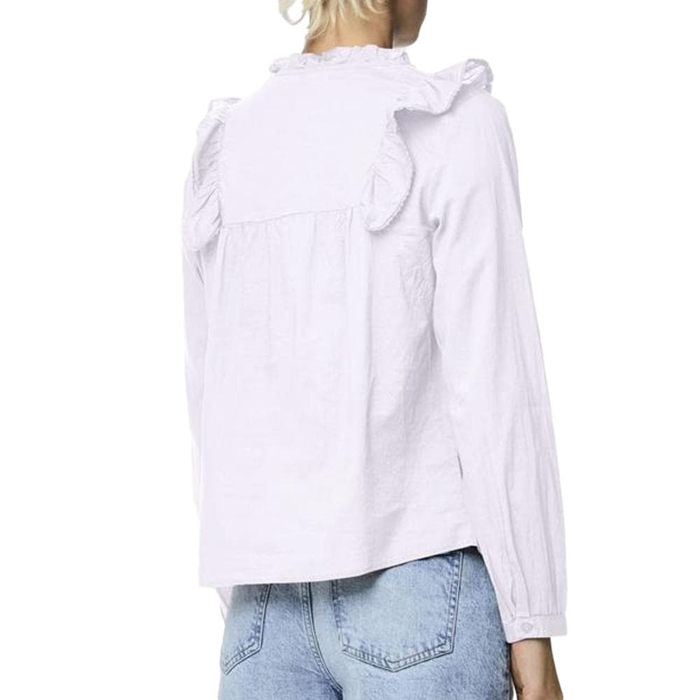 Blouse Blanches Femme Pieces Makenna 2