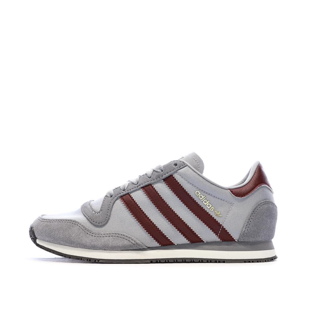 Baskets Grises/Bordeaux Garçon Adidas Galaxy 1