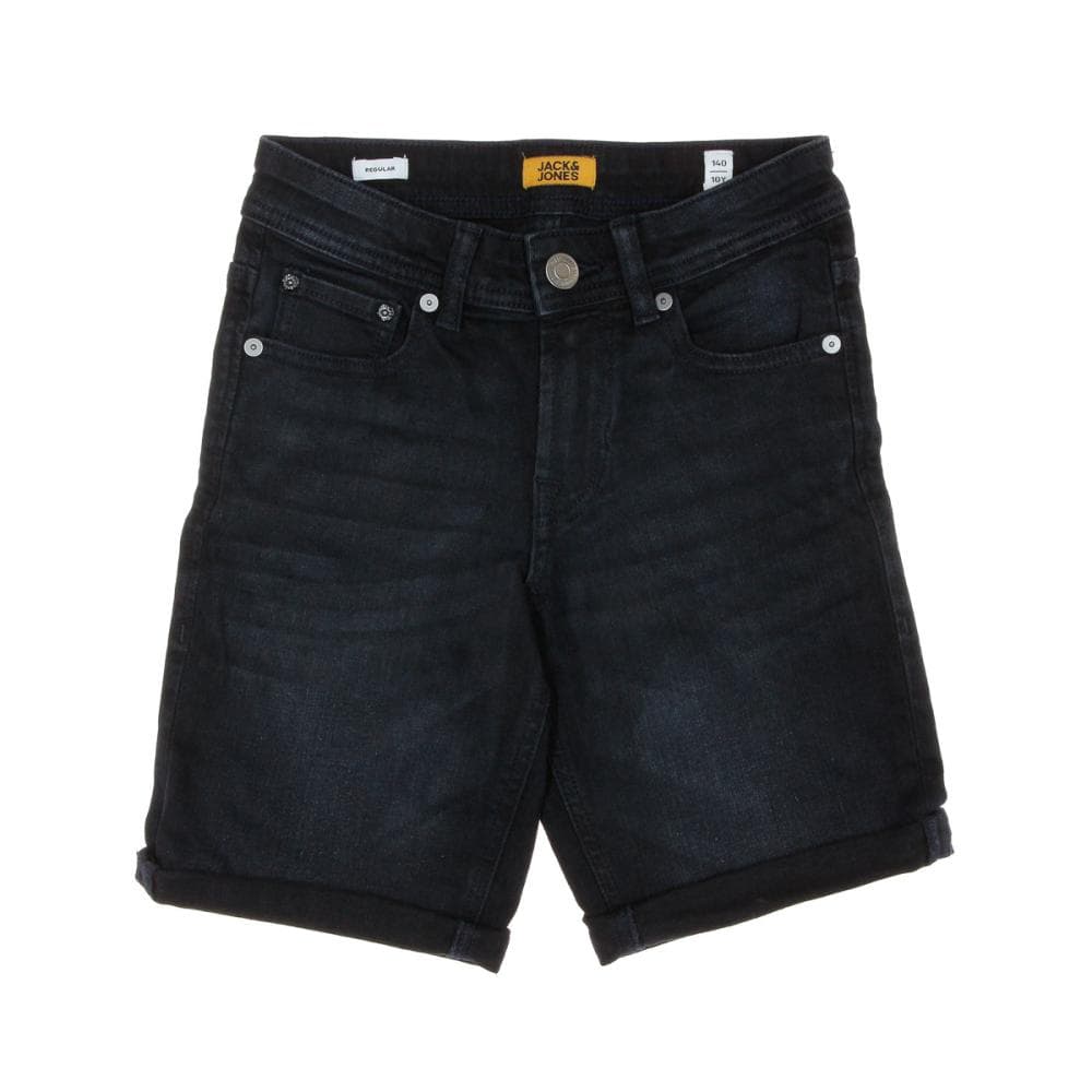 Short Noir en jeans Garçon Jack & Jones Whrick 1