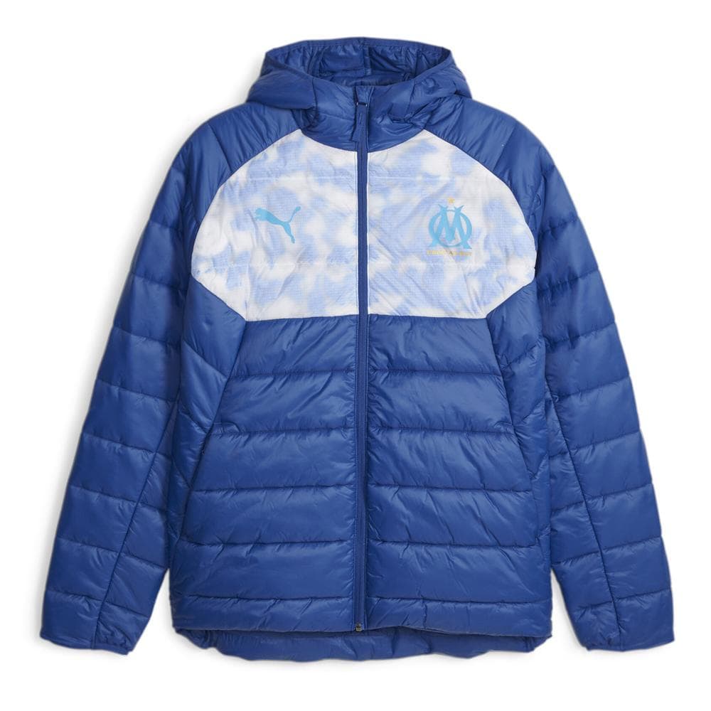 OM Doudoune Bleu Homme Puma Padded 1