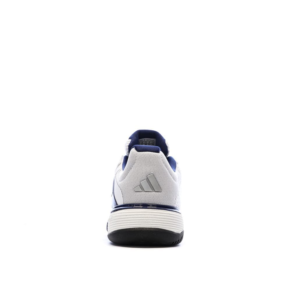 Chaussure de tennis Blanc/Marine Enfant Adidas Barricade 3
