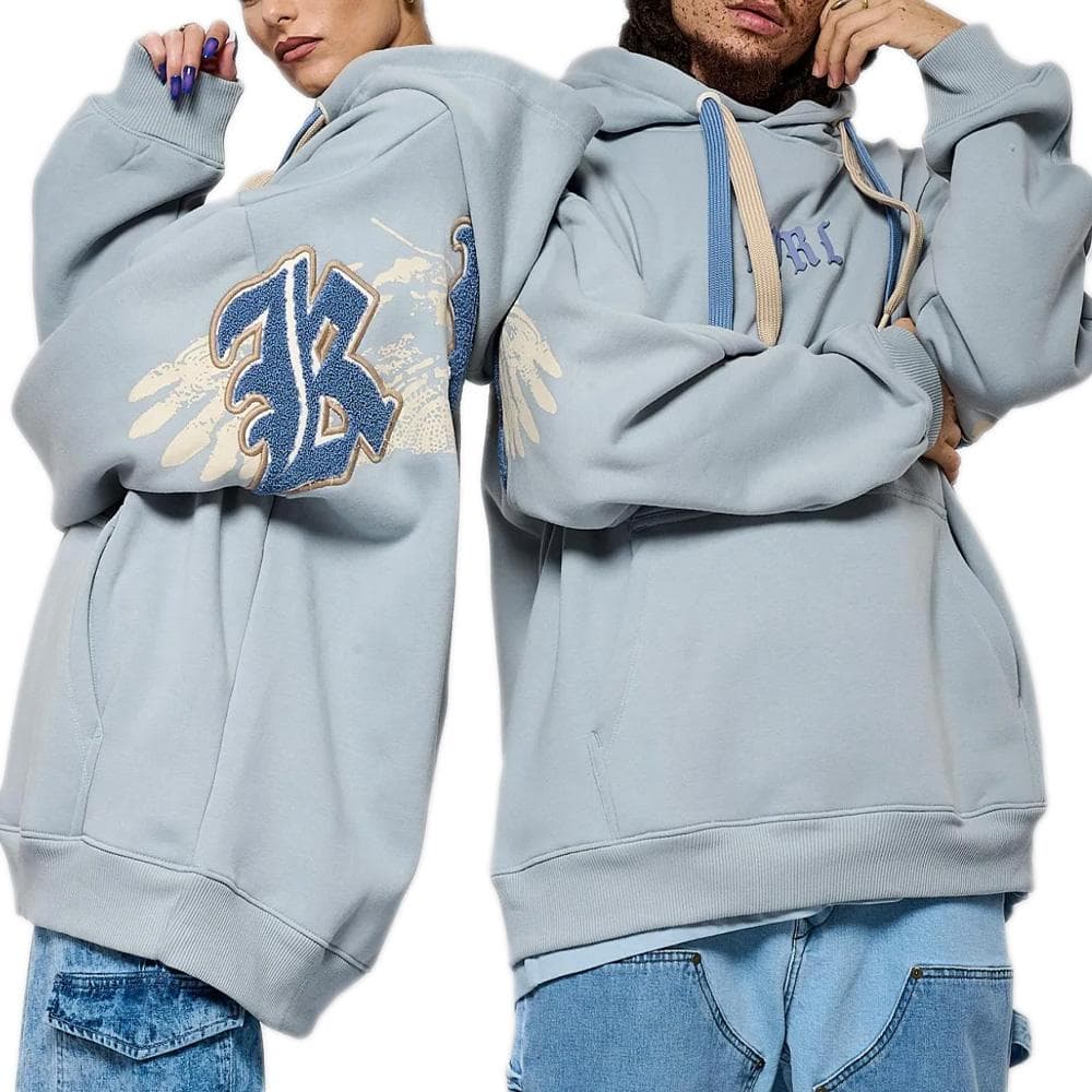 Sweat à Capuche Bleu Homme Kaporal SALTO 1