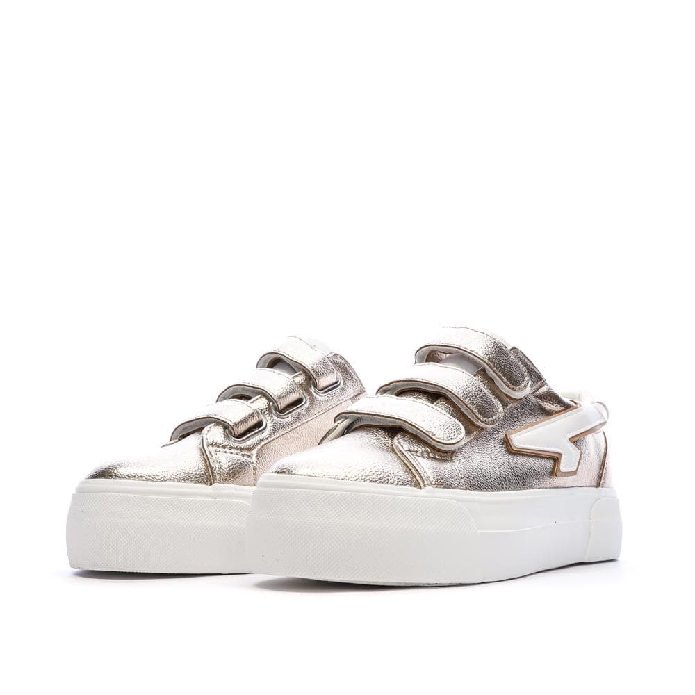 Baskets Doré Plateforme Femme Kaporal Clovia 6
