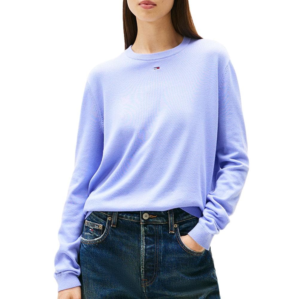Pull Bleu Femme Tommy Hilfiger Essential DW0DW20159 1