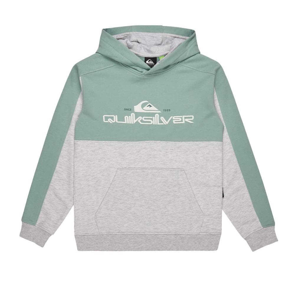 Sweat à Vert/Gris Garçon Quiksilver Knowledge 1