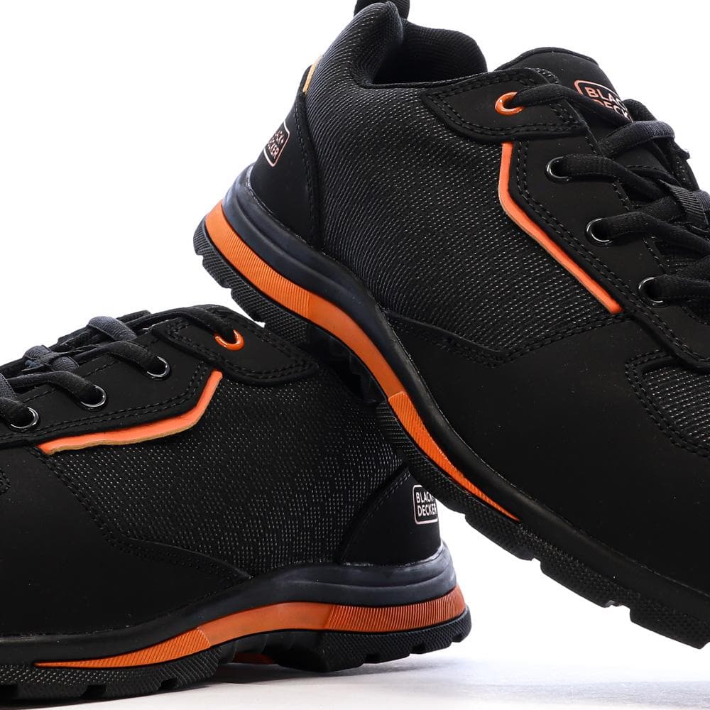 Chaussures de Sécurité Noir/Orange Homme Black + Decker 121459 7
