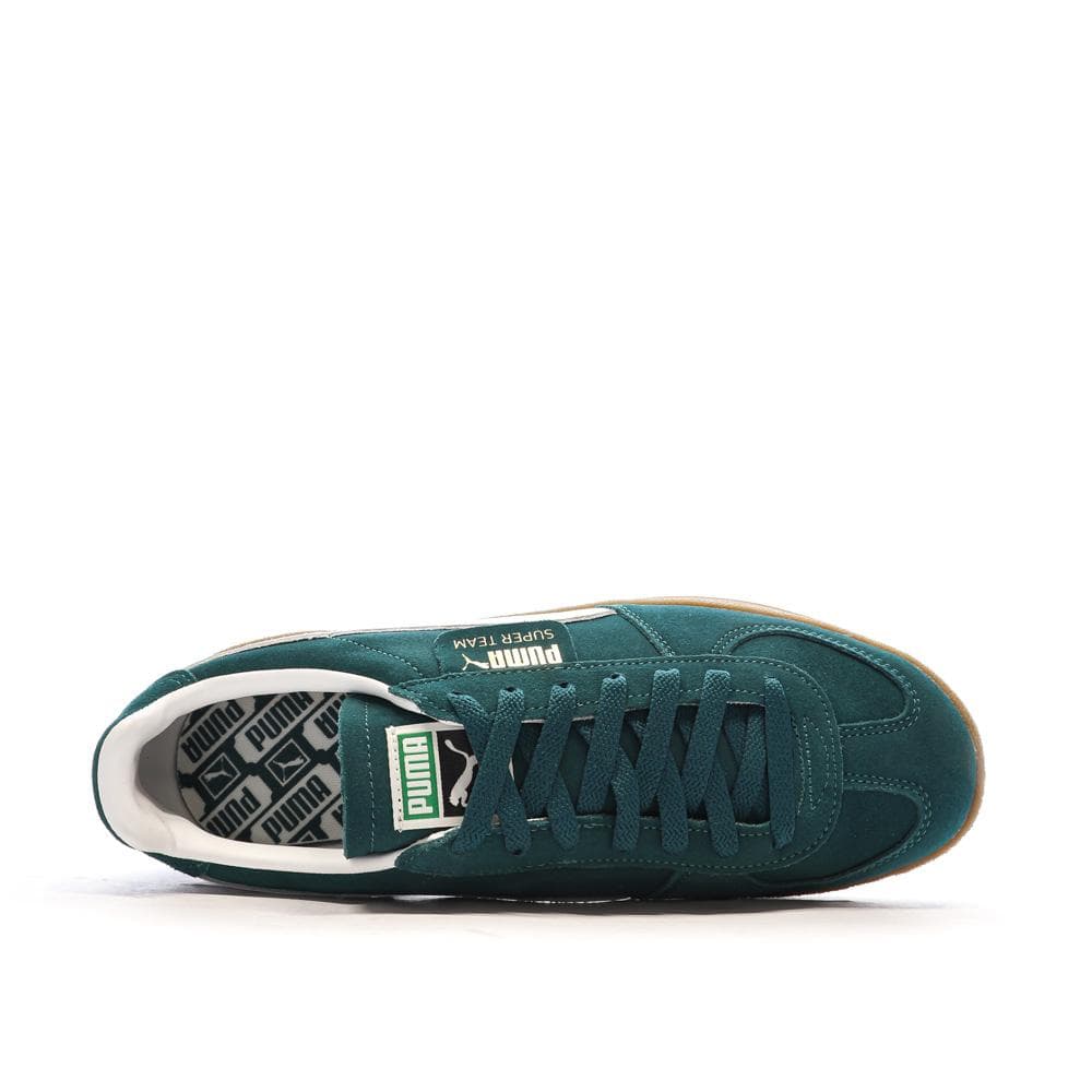 Baskets Vertes Homme Puma Super Team Sd 4