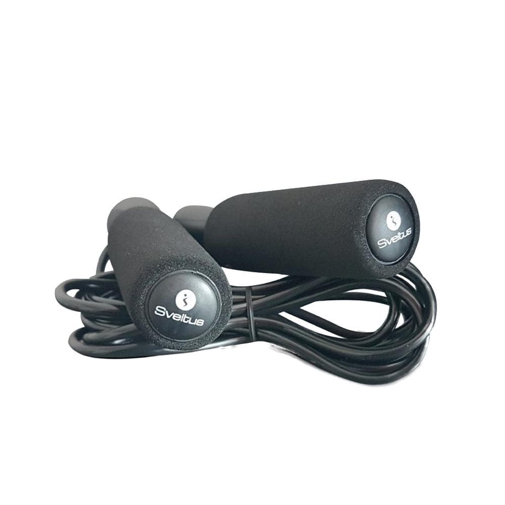 Corde à sauter Noire Mixte Aerobic Roulementts 1